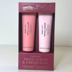 Trader Joe's Hand Serum and Cream Duo with Niacinamide + Resveratrol- NWT